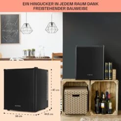 Happy Hour Minibar 5-15°C EEK G 25dB LED-Licht 18 Happy Hour Minibar 5-15°C EEK G 25dB LED-Licht -Haushaltsgeräte Förderung 10005400 DE 0006 usp