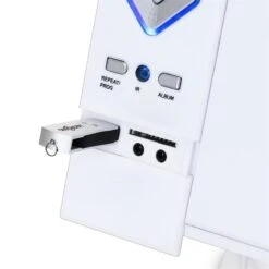 V-12 Stereoanlage MP3-CD-Player USB SD AUX Weiß -Haushaltsgeräte Förderung 10006663 yy 0003 titel usb micro system player v329 neu