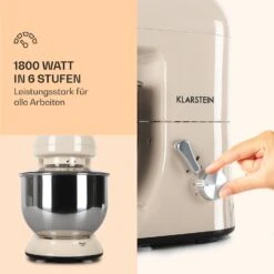 Bella Küchenmaschine 2000 W / 2,7 PS 5 Ltr Edelstahl BPA-frei -Haushaltsgeräte Förderung 10008232 de 0003 logo