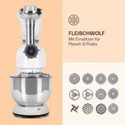 Lucia Küchenmaschine 3-in-1 2000 W / 2,7 PS 5 Ltr Edelstahl BPA-frei -Haushaltsgeräte Förderung 10008236 de 0005 logo