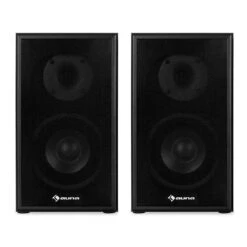 Linie-300-SF-BK Regal-Lautsprecher 70W RMS Passiv Paar Schwarz -Haushaltsgeräte Förderung 10008962 yy 0003 titel Auna Linie 300 SF bk Regal Lautsprecher