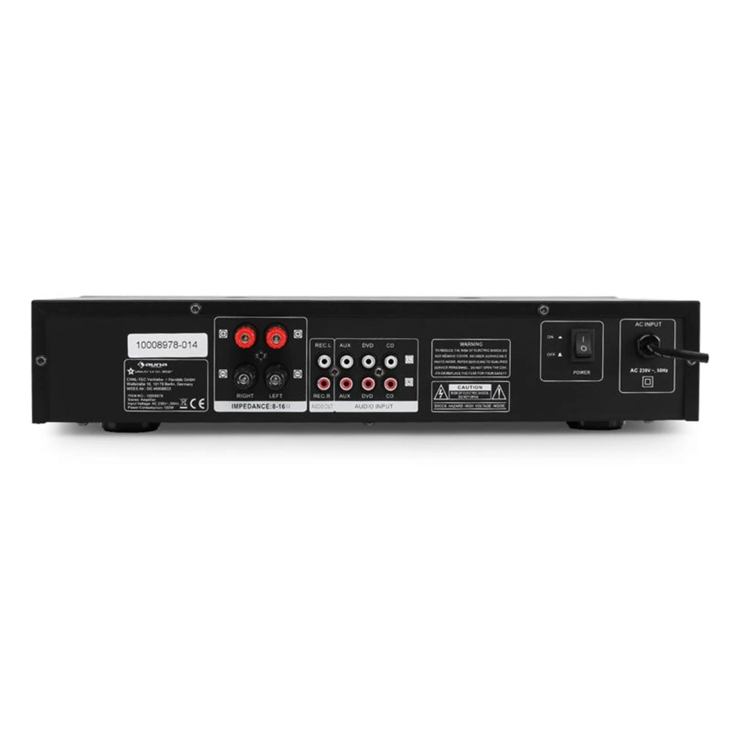 AV2-CD508BT HiFi-Verstärker 600Wmax. AUX Bluetooth Silber 6 AV2-CD508BT HiFi-Verstärker 600Wmax. AUX Bluetooth Silber - Image 4