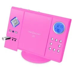 V-12 Stereoanlage USB SD CD MP3 AUX UKW Pink -Haushaltsgeräte Förderung 10009511 yy 0003 titel usb micro system player v329 neu