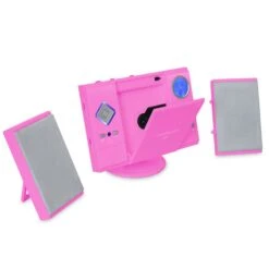 V-12 Stereoanlage USB SD CD MP3 AUX UKW Pink -Haushaltsgeräte Förderung 10009511 yy 0008 titel title2 micro system player v329