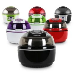 VitAir Heißluftfritteuse Schwarz 1400W Grillen Backen 9 Liter -Haushaltsgeräte Förderung 10021766 yy 0011 variant