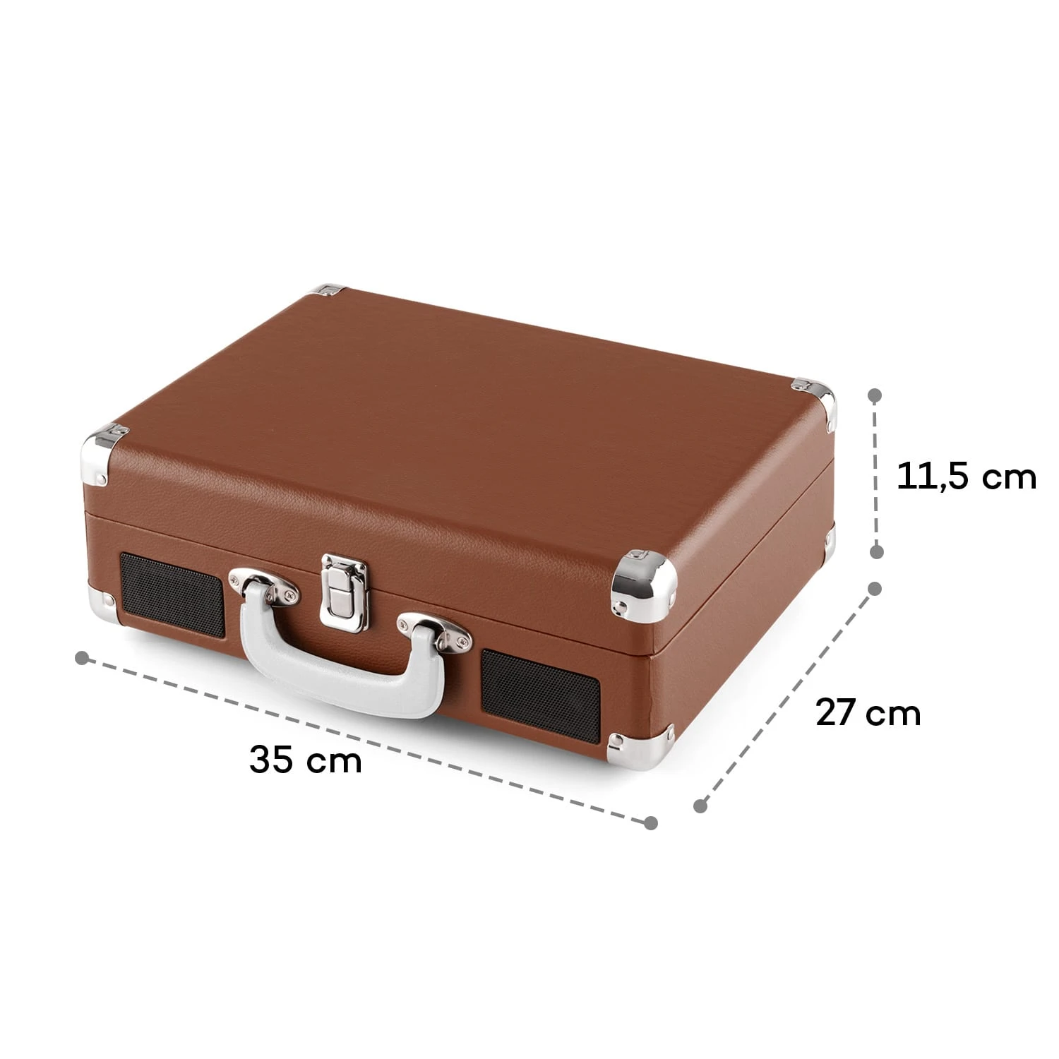 Peggy Sue Retro-Plattenspieler LP USB Braun 10 Peggy Sue Retro-Plattenspieler LP USB Braun - Image 8