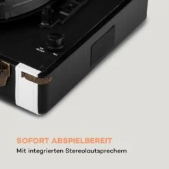 Jerry Lee Retro-Plattenspieler LP USB Schwarz-weiß -Haushaltsgeräte Förderung 10027041 de 0005 logo