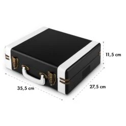 Jerry Lee Retro-Plattenspieler LP USB Schwarz-weiß -Haushaltsgeräte Förderung 10027041 yy 0007 logo