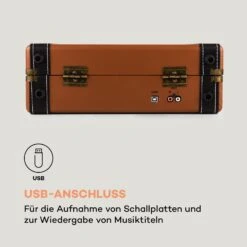 Jerry Lee Retro-Plattenspieler LP USB Braun -Haushaltsgeräte Förderung 10027042 de 0003 logo