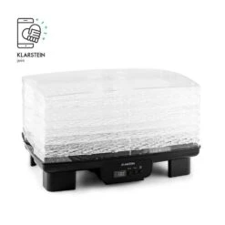 Bananarama Dörrautomat Schwarz 550W Trockner Dehydrator 6 Etagen -Haushaltsgeräte Förderung 10027831 yy 0003 logo Klarstein Bananarama Doerrautomat schwarz