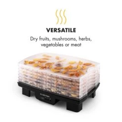 Bananarama Dörrautomat Schwarz 550W Trockner Dehydrator 6 Etagen -Haushaltsgeräte Förderung 10027831 yy 0008 logo Klarstein Bananarama Doerrautomat schwarz reedit