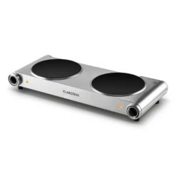 Captain Cook² Doppel-Kochplatte Infrarot 2400W Edelstahl -Haushaltsgeräte Förderung 10027875 yy 0006 titel Klarstein Captain Cook Doppel Kochplatte