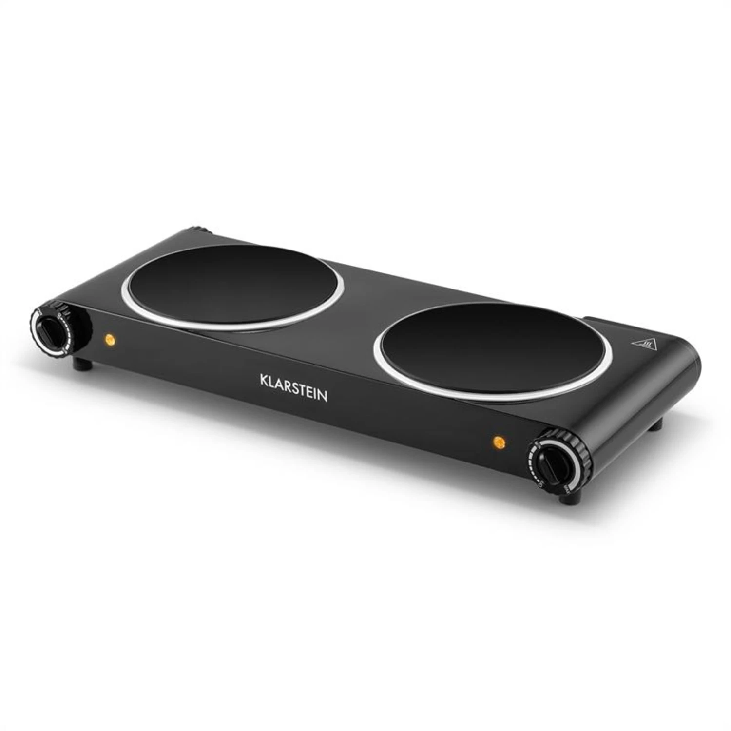 Captain Cook² Doppel-Kochplatte Infrarot 2400W Edelstahl Schwarz 8 Captain Cook² Doppel-Kochplatte Infrarot 2400W Edelstahl Schwarz - Image 6