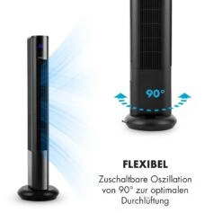 Skyscraper 3G Turmventilator 48W 1.633 M³/h Fernbedienung 17 Skyscraper 3G Turmventilator 48W 1.633 M³/h Fernbedienung -Haushaltsgeräte Förderung 10027942 de 0006 logo