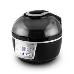 VitAir Turbo Heißluftfritteuse Grau-schwarz 1400W Grillen Backen 9l -Haushaltsgeräte Förderung 10028290 yy 0007 titel Klarstein VitAir Heissluftfritteuse