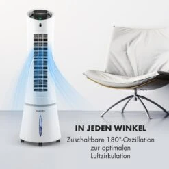 Skyscraper Ice 4-in-1 Luftkühler Ventilator 210 M³/h 30 W Oszillation Mobil Fernbedienung -Haushaltsgeräte Förderung 10028303 de 0005 logo