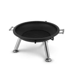 Turion Galgen-Schwenkgrill Feuerschale Ø80cm BBQ Seilzug Edelstahl -Haushaltsgeräte Förderung 10028486 yy 0006 logo