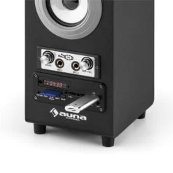 DiscoStar Portabler 2.1-Bluetooth-Lautsprecher USB Akku LED Mikro -Haushaltsgeräte Förderung 10028850 yy 0008 detail auna DiscoStar Silver Bluetooth Lautsprecher reedit v2