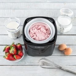 Creamberry Eiscremebereiter Flaschenkühler Frozen Yogurt Maschine 1,5l -Haushaltsgeräte Förderung 10028924 yy 0005 ambient Klarstein Creamberry Eisbereiter reedit