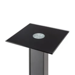 BS-03S-BK Lautsprecher-Ständer Paar Aluminium Glas MDF Kabelkanal -Haushaltsgeräte Förderung 10029130 yy 0004 detail auna BS 03S BK Lautsprecher Staender reedit