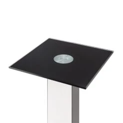 BS-03S-WHOA Boxen-Ständer Paar Aluminium Glas MDF Kabelkanal Eiche-Optik -Haushaltsgeräte Förderung 10029131 yy 0003 detail auna BS 03S WHOA Lautsprecher Staender