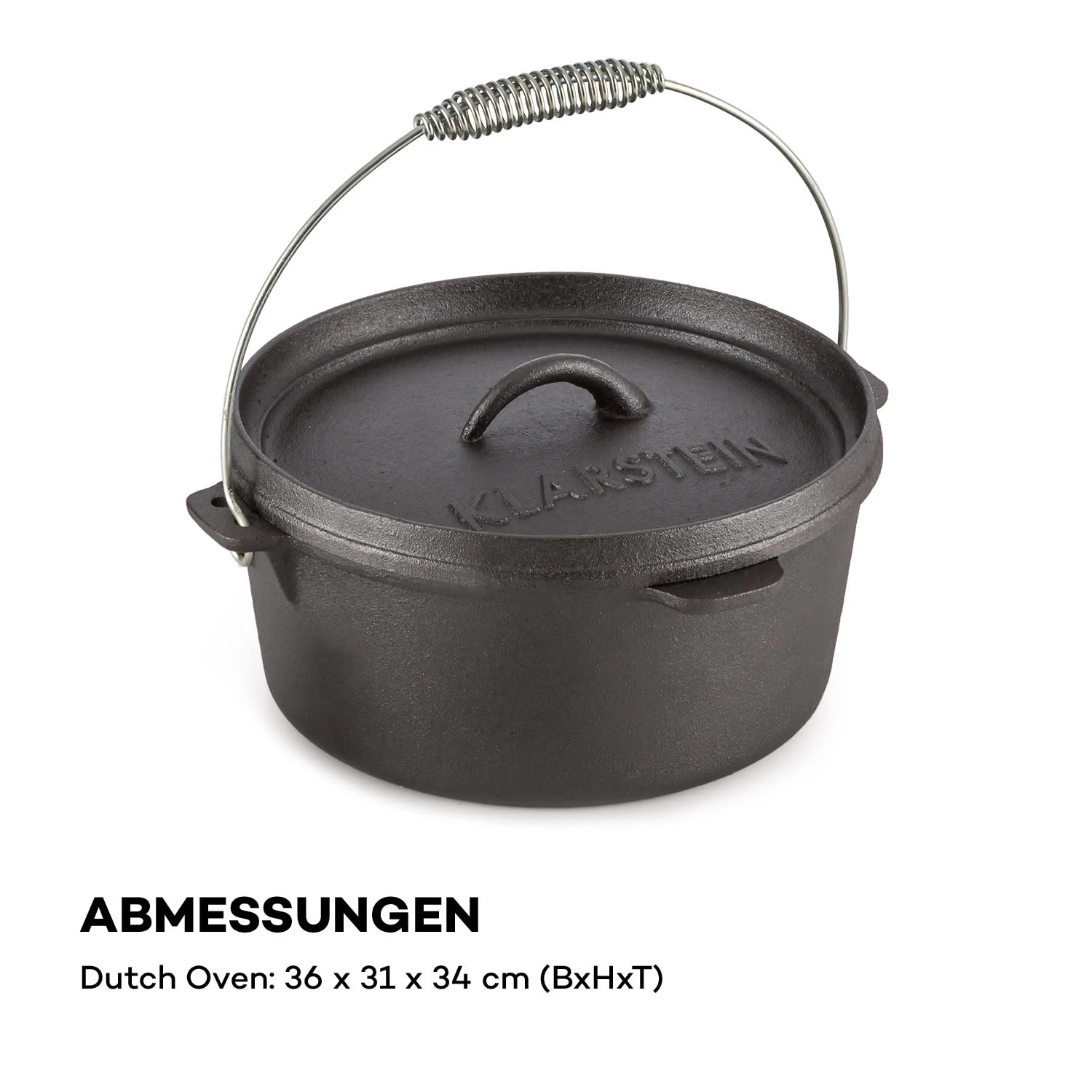Hotrod 85 Dutch Oven BBQ-Topf 9 Qt / 8,5 Liter Gusseisen Schwarz 10 Hotrod 85 Dutch Oven BBQ-Topf 9 Qt / 8,5 Liter Gusseisen Schwarz - Image 8