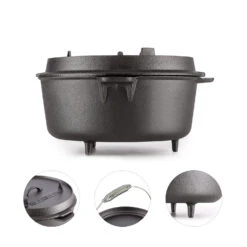 Hotrod 145 Dutch Oven BBQ-Topf 12 Qt / 11,4 Liter Gusseisen Schwarz 10 Hotrod 145 Dutch Oven BBQ-Topf 12 Qt / 11,4 Liter Gusseisen Schwarz -Haushaltsgeräte Förderung 10029168 yy 0004 logo