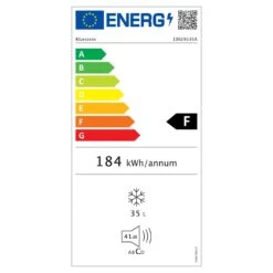 Garfield Gefrierschrank Gefrierwürfel 35 L 65 W 2 Etagen Edelstahl 13 Garfield Gefrierschrank Gefrierwürfel 35 L 65 W 2 Etagen Edelstahl -Haushaltsgeräte Förderung 10029335 energy label