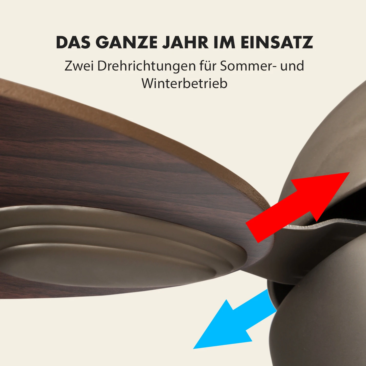 Valderama Deckenventilator & Lampe Ø 42" (107 Cm ) 7480 M³/h 55 DB 6 Valderama Deckenventilator & Lampe Ø 42" (107 Cm ) 7480 M³/h 55 DB - Image 4