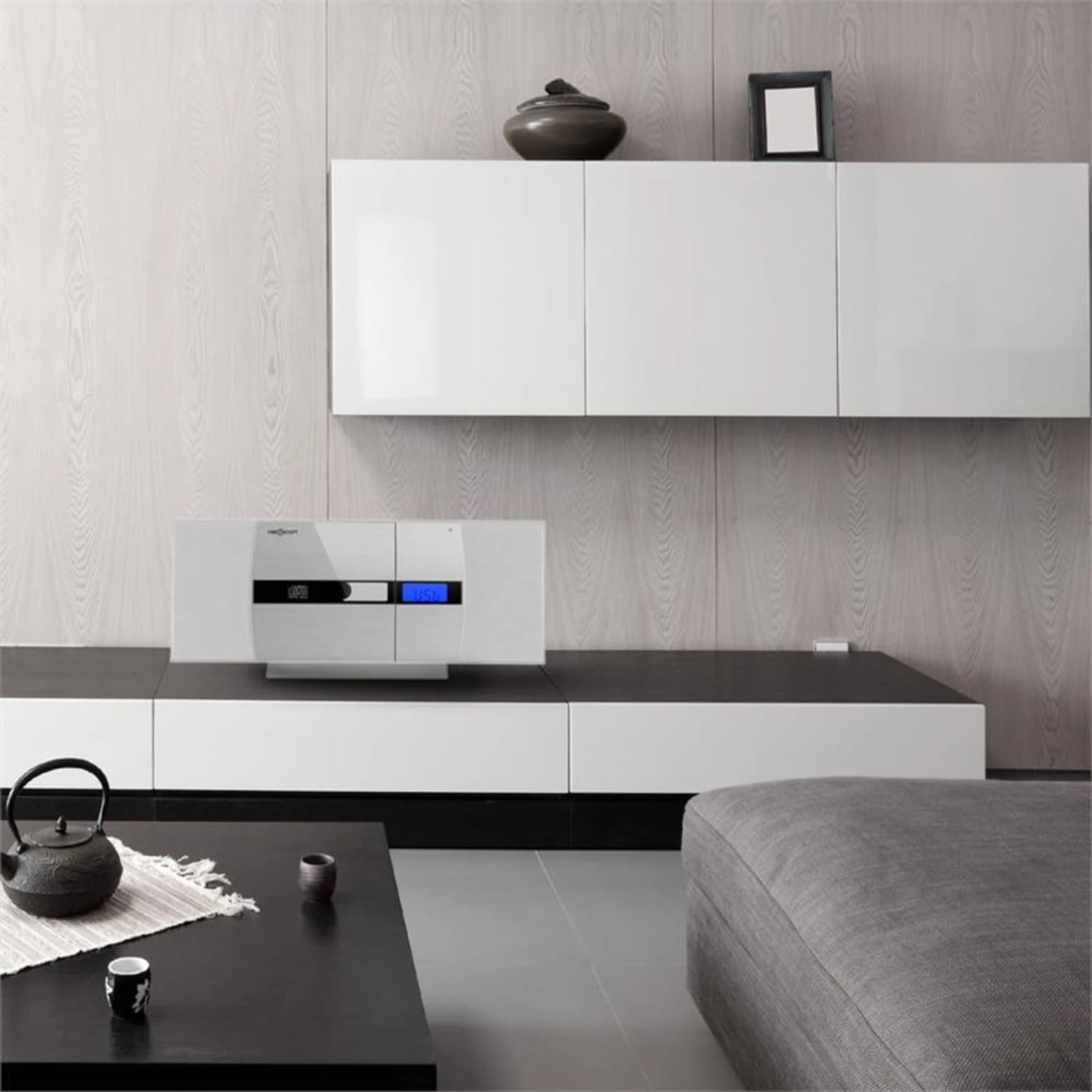 V-15-BT Stereoanlage BT CD USB MP3 UKW Wandmontage Fernbedienung 7 V-15-BT Stereoanlage BT CD USB MP3 UKW Wandmontage Fernbedienung - Image 5