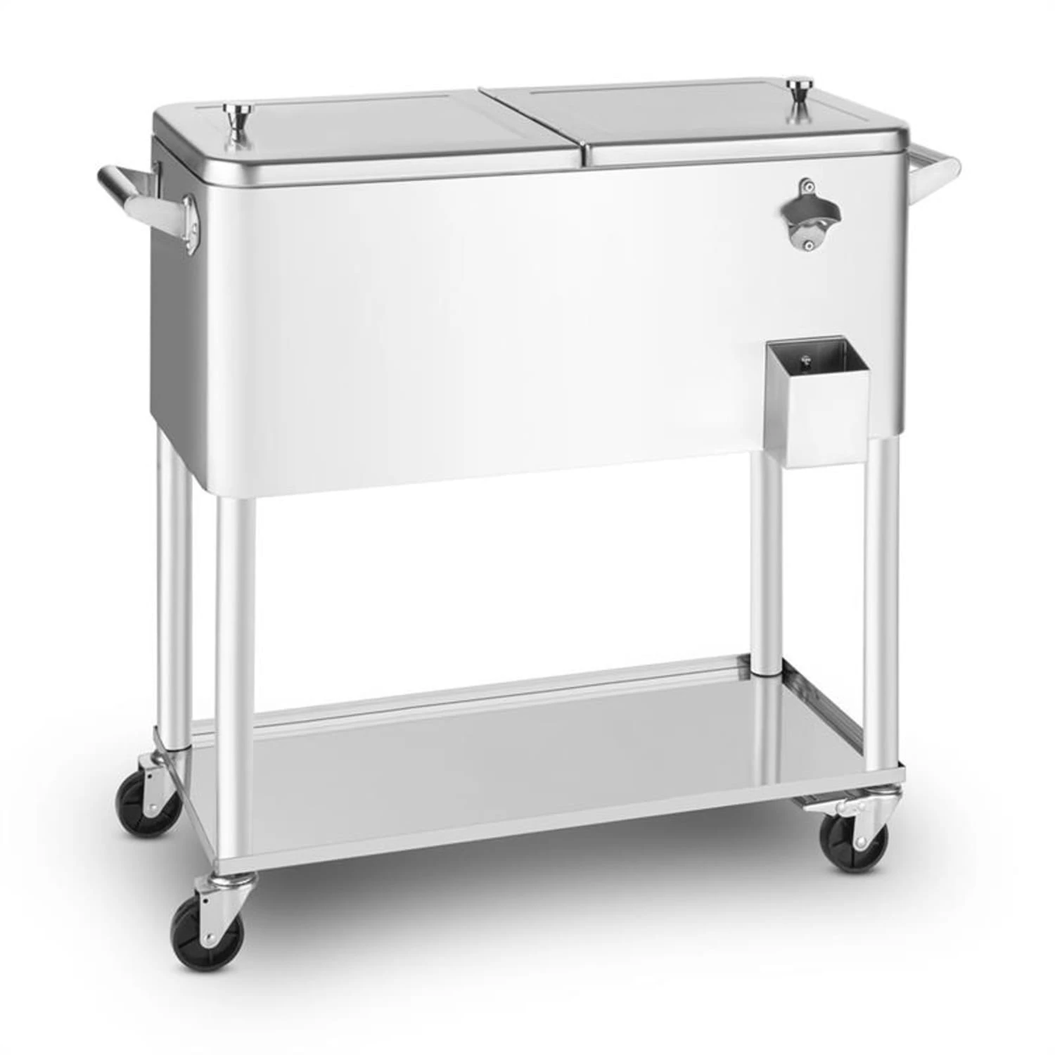 Springbreak 2000 Getränkewagen Terrassenkühlwagen 80l Edelstahl 4 Springbreak 2000 Getränkewagen Terrassenkühlwagen 80l Edelstahl - Image 2