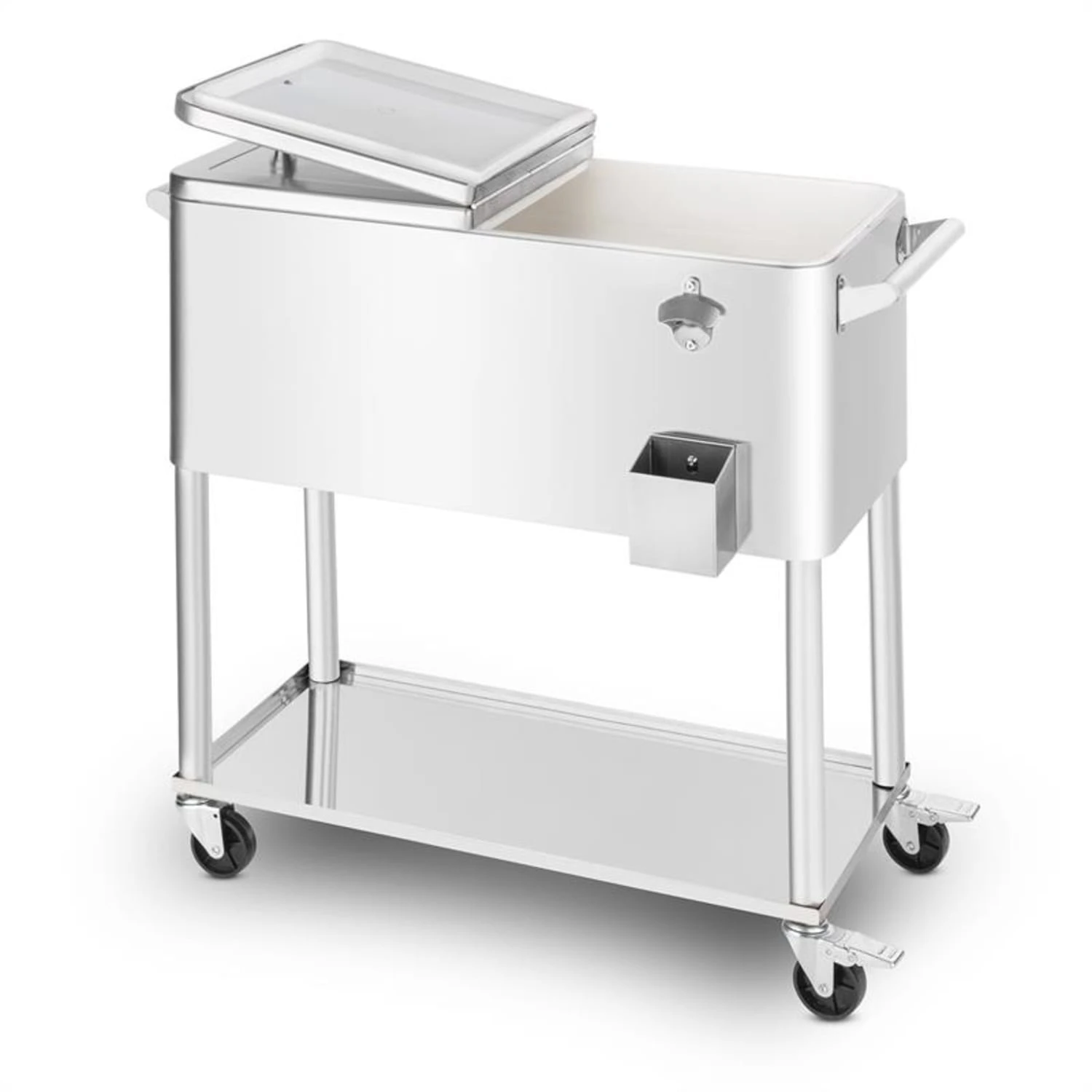 Springbreak 2000 Getränkewagen Terrassenkühlwagen 80l Edelstahl 6 Springbreak 2000 Getränkewagen Terrassenkühlwagen 80l Edelstahl - Image 4