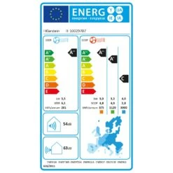 Windwaker Pro 12 Inverter Split Klimaanlage 12000 BTU A++ Weiß 15 Windwaker Pro 12 Inverter Split Klimaanlage 12000 BTU A++ Weiß -Haushaltsgeräte Förderung 10029707 energy label