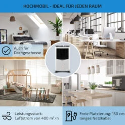 MCH-2 V2 3-in-1 Luftkühler 360 M³/h 65 Watt 7 Ltr Fernbedienung Mobil -Haushaltsgeräte Förderung 10029741 de 0005 usp
