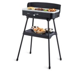 Porterhouse Elektrogrill Tischgrill 2200 W Keramikbeschichtung -Haushaltsgeräte Förderung 10030028 yy 0005 titel oneConcept Porterhouse Elektrogrill 2200W Keramik
