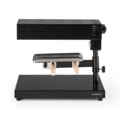 Appenzell 2G Traditioneller Raclette Grill 600 W Standgerät Schwarz -Haushaltsgeräte Förderung 10030306 yy 0004 titel side Klarstein Appenzell 2G Raclette reedit