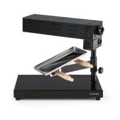 Appenzell 2G Traditioneller Raclette Grill 600 W Standgerät Schwarz -Haushaltsgeräte Förderung 10030306 yy 0006 front Klarstein Appenzell 2G Raclette reedit
