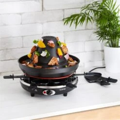 Taste Volcano Tartarengrill Raclettegrill 1500 W 6 Personen Schwarz -Haushaltsgeräte Förderung 10030307 yy 0002 ambient Klarstein Tataren Grill Raclette Grill