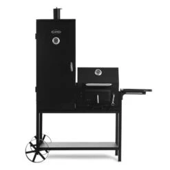 Fleischbrocken Holzkohlegrill Smoker Räucherofen BBQ-Grill Schwarz -Haushaltsgeräte Förderung 10030554 yy 0004 detail Professional charcoal grill and smoker