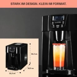 Ice Volcano 2G Eismaschine LED 12kg Je 24h 2l 6-12min Schwarz -Haushaltsgeräte Förderung 10030844 DE 0006 usp
