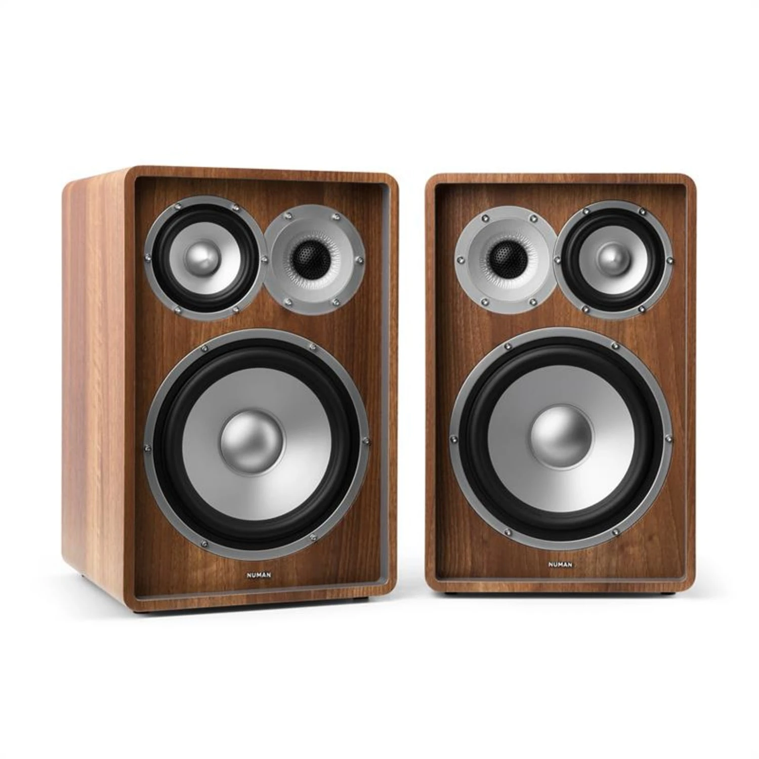 RETROSPECTIVE 1978 MKII - Drei-Wege-Regallautsprecher Paar Walnuss 3 RETROSPECTIVE 1978 MKII - Drei-Wege-Regallautsprecher Paar Walnuss