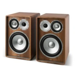 RETROSPECTIVE 1978 MKII - Drei-Wege-Regallautsprecher Paar Walnuss 9 RETROSPECTIVE 1978 MKII - Drei-Wege-Regallautsprecher Paar Walnuss -Haushaltsgeräte Förderung 10030960 yy 0005 front NUMAN Retrospective 1978 MKII Lautsprecher Walnuss