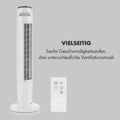 Empire State Turmventilator 37 W Luftdurchsatz: 2200 M³/h Oszillation -Haushaltsgeräte Förderung 10030980 de 0004 logo