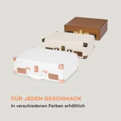 Nostalgy By Auna Peggy Sue Retro-Plattenspieler LP USB AUX MDF-Koffer -Haushaltsgeräte Förderung 10031389 de 0005 logo