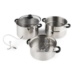 Applebee Dampf-Entsafter Elektrisch 1500W Ø25cm 8 Liter Edelstahl -Haushaltsgeräte Förderung 10031478 yy 0003 detail Klarstein Applebee Dampf Entsafter 1500W Edelstahl