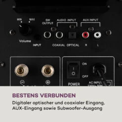 Line 700 A Standlautsprecher-Set Aktiv 240 W RMS BT Schwarz -Haushaltsgeräte Förderung 10031508 de 0005 logo