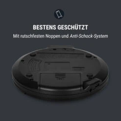 CDC 100 MP3 Discman CD-Player CD-R/-RW/-MP3 Antishock ESP Micro-USB -Haushaltsgeräte Förderung 10031565 de 0008 logo