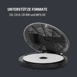 CDC 100 MP3 Discman CD-Player CD-R/-RW/-MP3 Tragbar Antishock ESP -Haushaltsgeräte Förderung 10031566 de 0004 logo