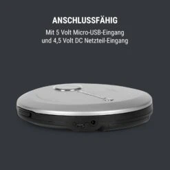 CDC 100 MP3 Discman CD-Player CD-R/-RW/-MP3 Tragbar Antishock ESP -Haushaltsgeräte Förderung 10031566 de 0006 logo