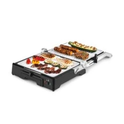 Burgermeister 3-in-1 Kontaktgrill Tischgrill Paninimaker 2000W -Haushaltsgeräte Förderung 10031664 yy 0004 detail Klarstein Burgermeister 3in1 Kontaktgrill